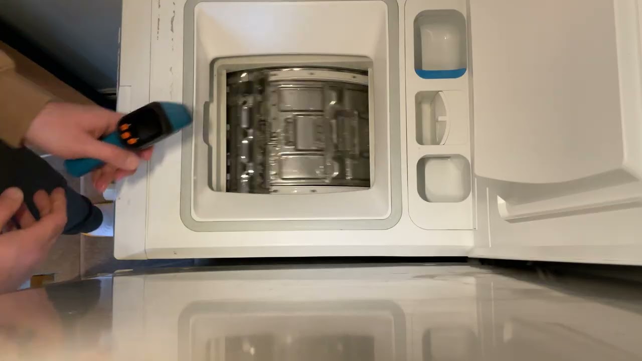Bosch WOL 2200 top loader - Easy Care 30° quick wash with the lid open 