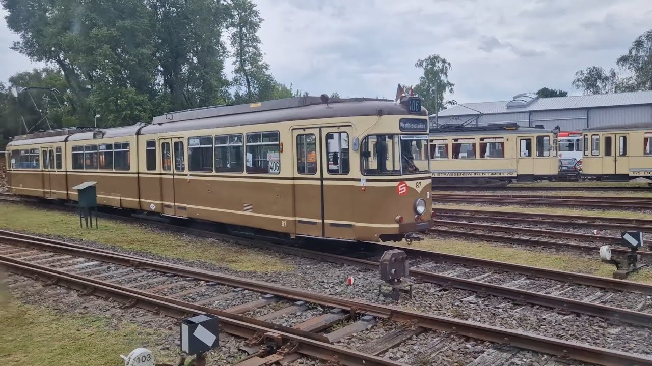 Historische Straßenbahnfahrt am Nahverkehrsmuseum Do.-Nette (2024)