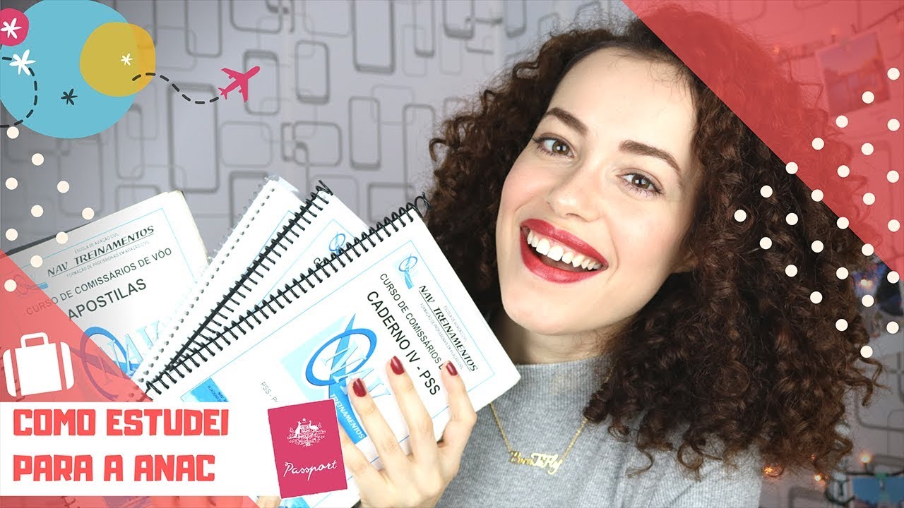 COMO ESTUDAR PRA ANAC E PASSAR (Comissário de Bordo)