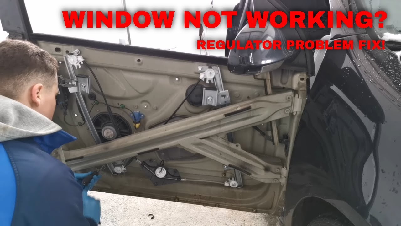 VW GOLF MK5 WINDOW REGULATOR REPLACEMENT (guide for begginers)