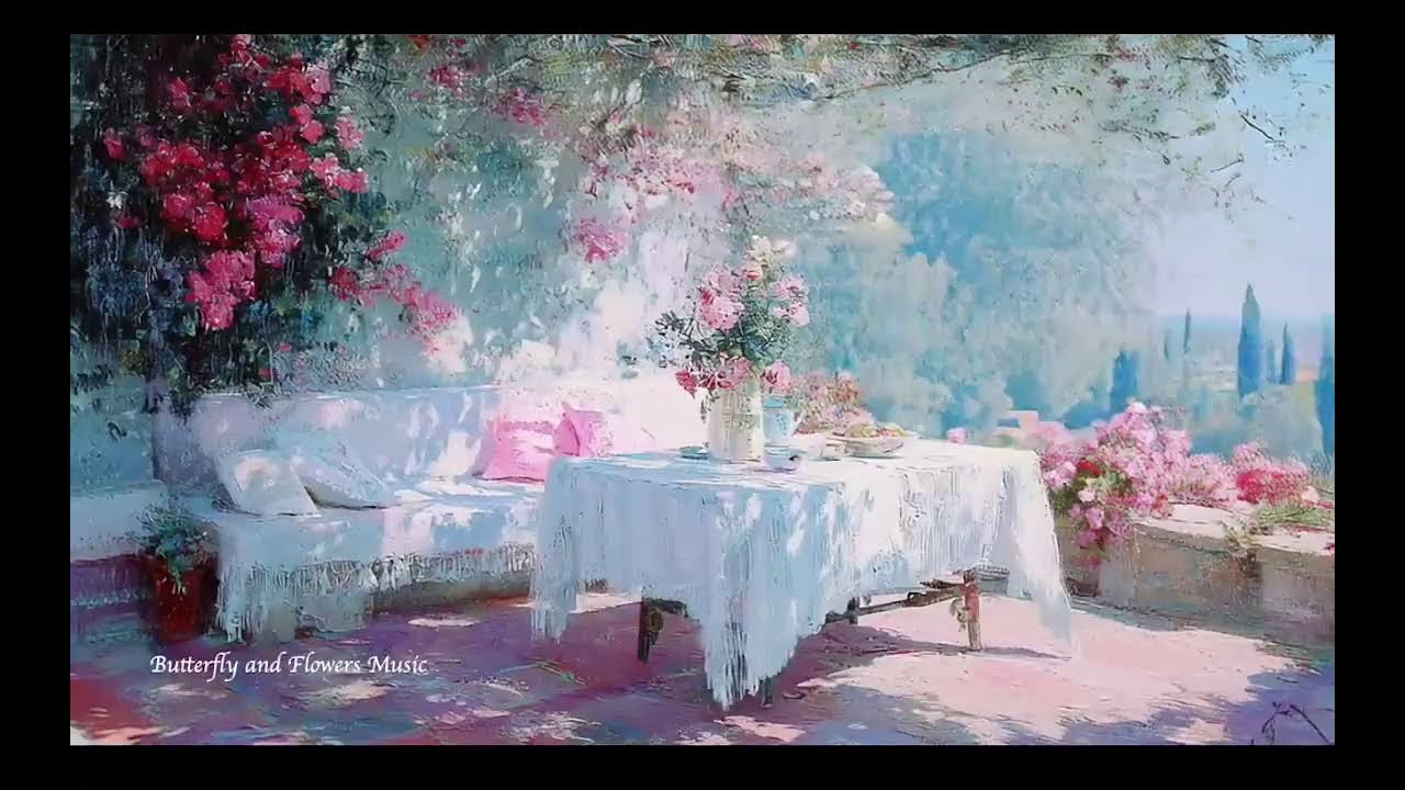 🦋 Butterfly and Flowers Music 🌸 Live Stream