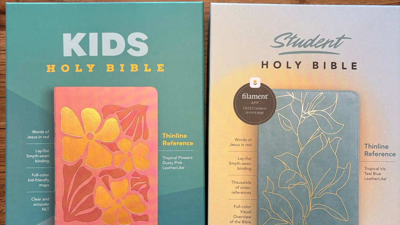Kids and Student Thin Line Reference Bible Review….NEW FILAMENT APP VERSION