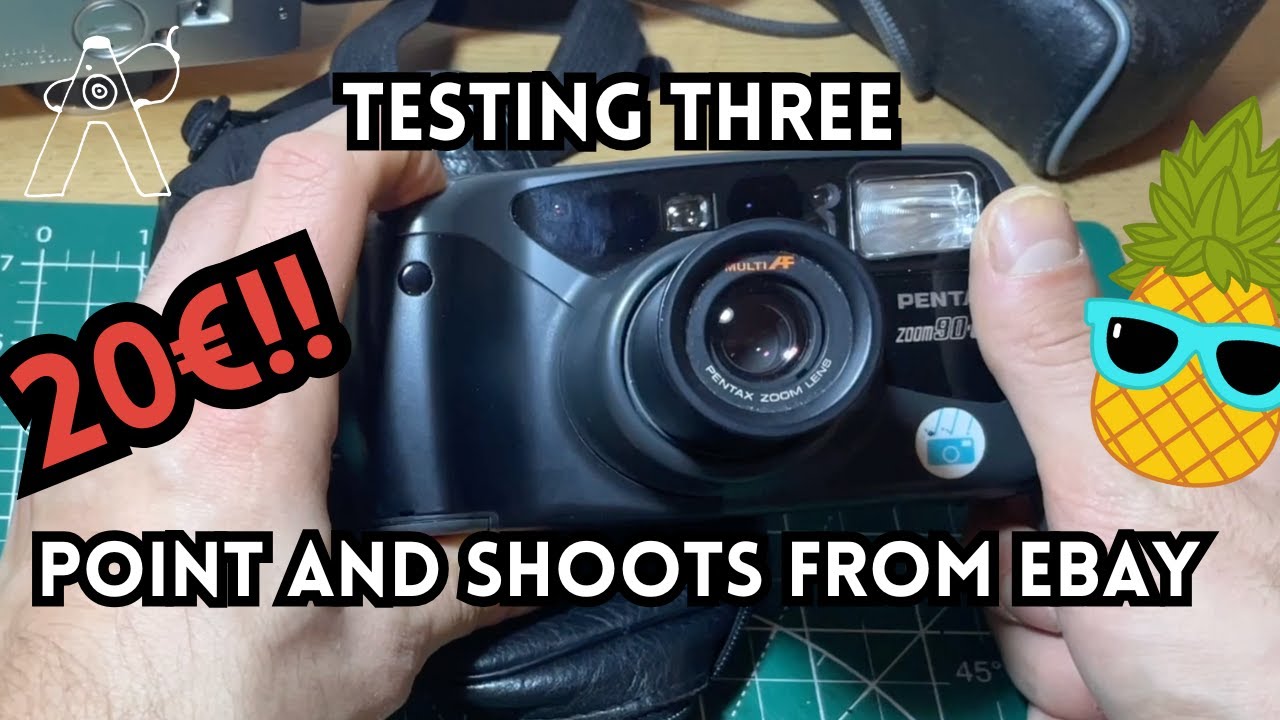 20€: Распаковка и тестирование трехручных фотоаппаратов с eBay.