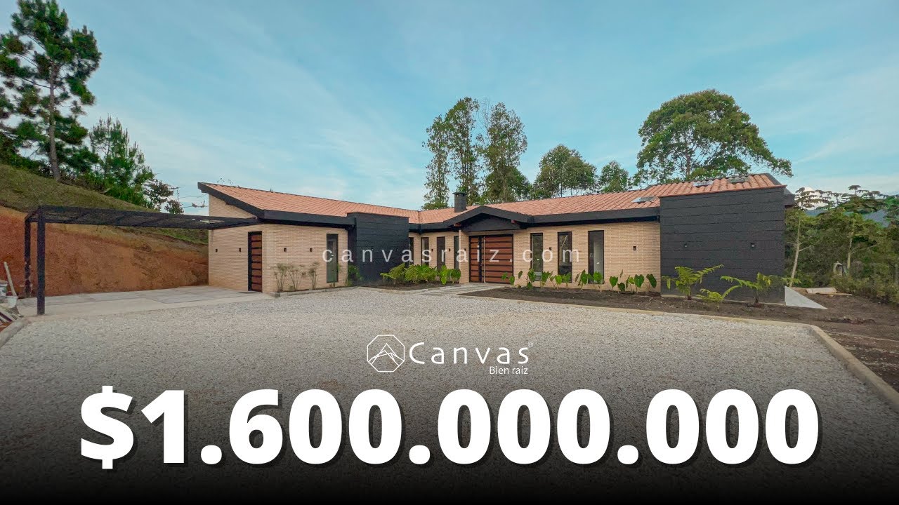 😍¡EXCLUSIVA CASA PARA ESTRENAR! - LA CEJA - $1.600.000.000 ( Canvas Raíz )