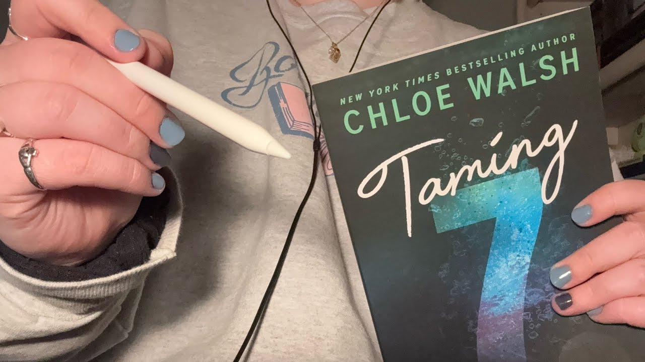ASMR | bookish triggers 📘 tapping, tracing, & scratching (no talking) 