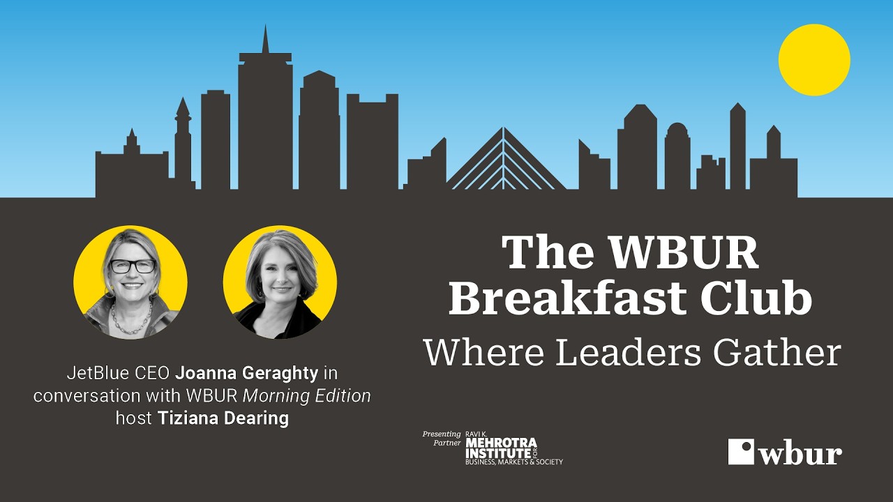 Joanna Geraghty, dyrektor generalna JetBlue, rozmawia z Tizianą Dearing | The WBUR Breakfast Club