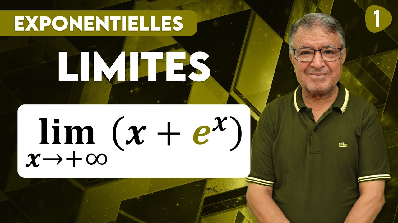 Fonctions Exponentielles - Limites - Ex 1 #BAC #Terminale