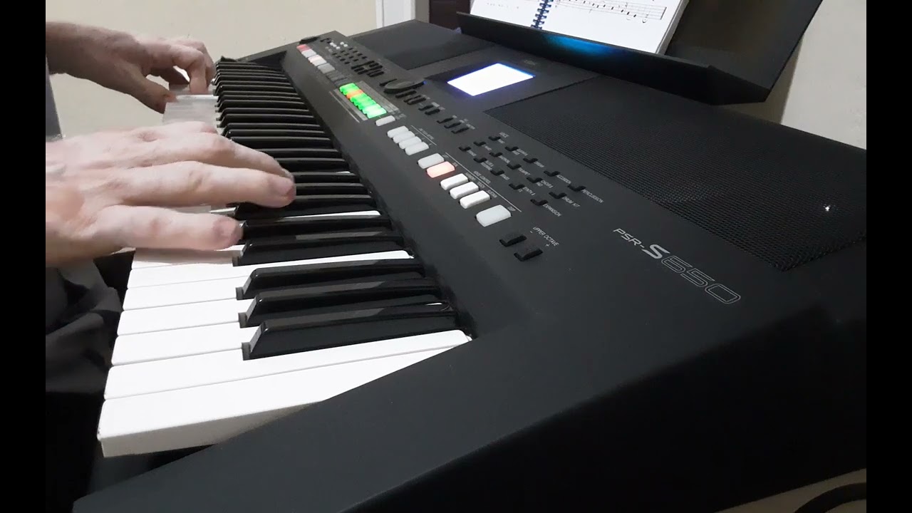 Gilmar - O Senhor é Santo - Yamaha Psr 650
