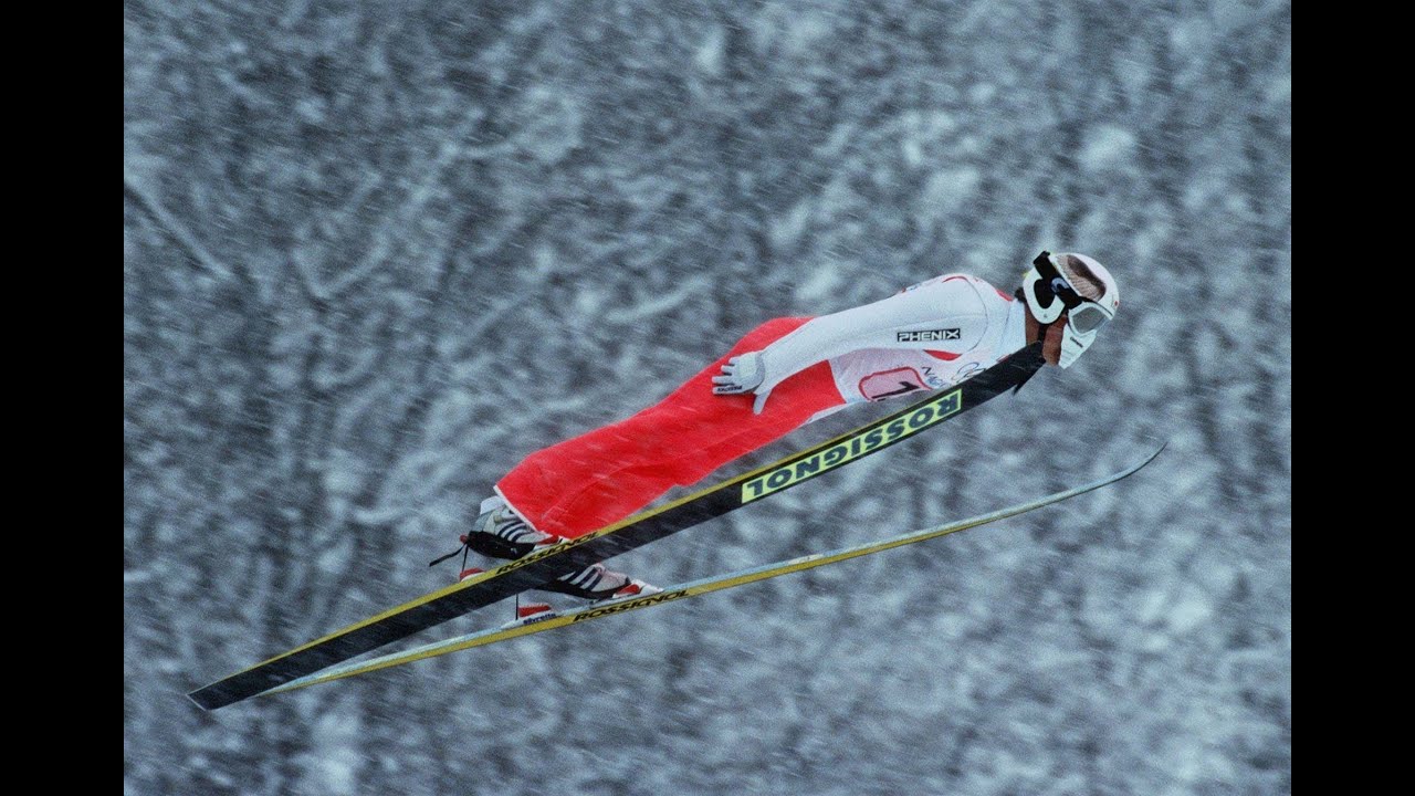 Japan's Ski Jump Take The Home Advantage - Nagano 1998 Winter Olympics