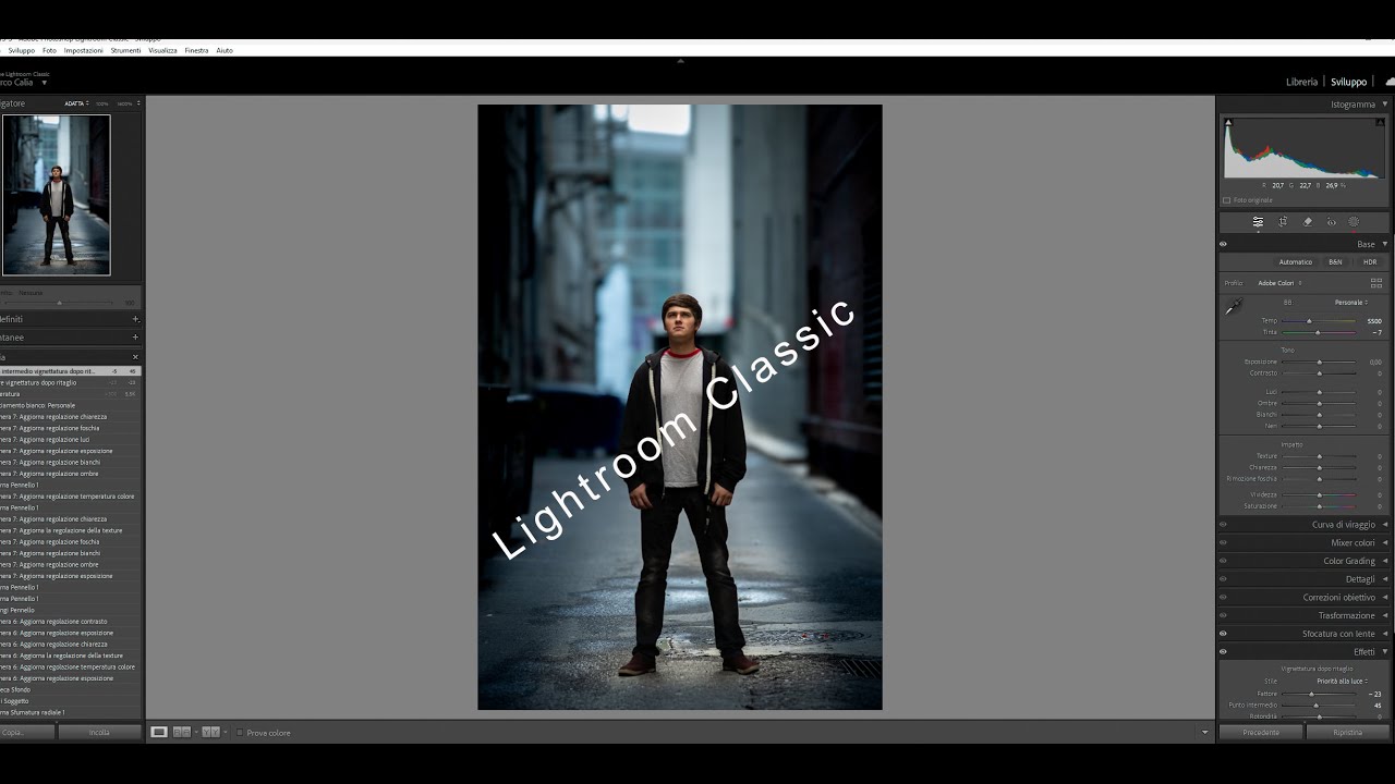 Lightroom Classic Post Produzione per tutti