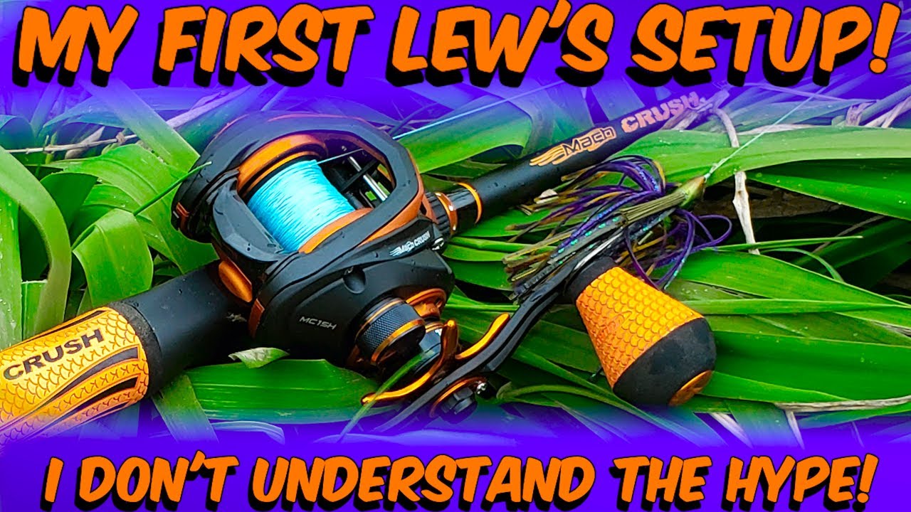 My first LEW'S setup!!! Full Review...Lew's Mach Crush Combo Review.  WHY is it so popular?