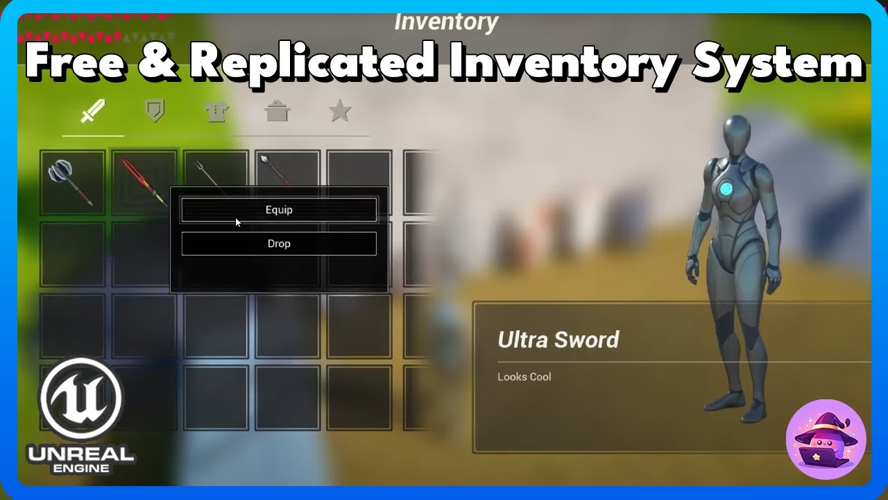 Free Replicated Inventory System by @3sgamestudio  Unreal Engine 5