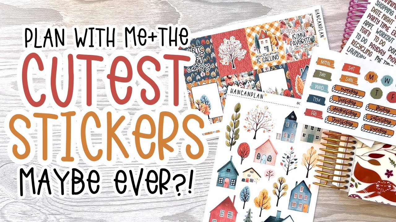 Erin Condren Functional Compact Vertical Weekly Plan with Me | Week 40 | HanCanPlan Stickers