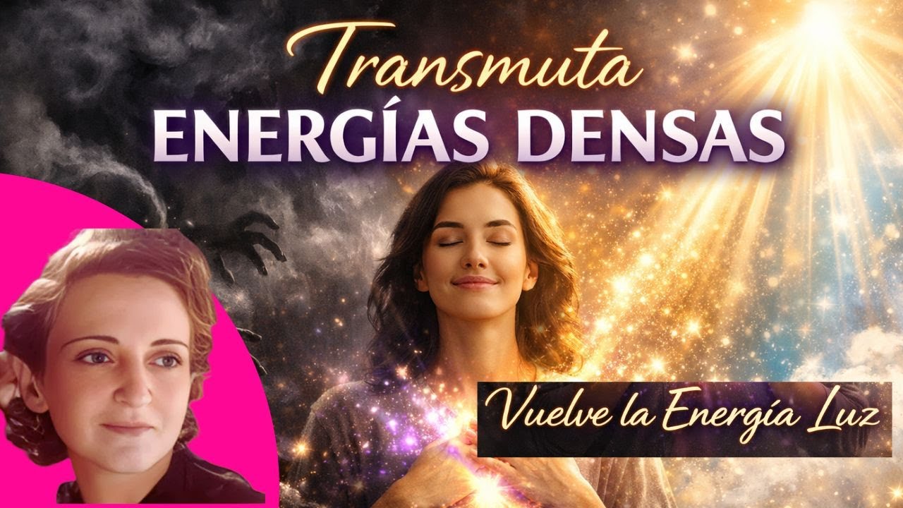 Cómo RECONOCER y TRANSMUTAR ENERGIAS DENSAS✨ Despierta tu Poder Creativo💜Conny Méndez
