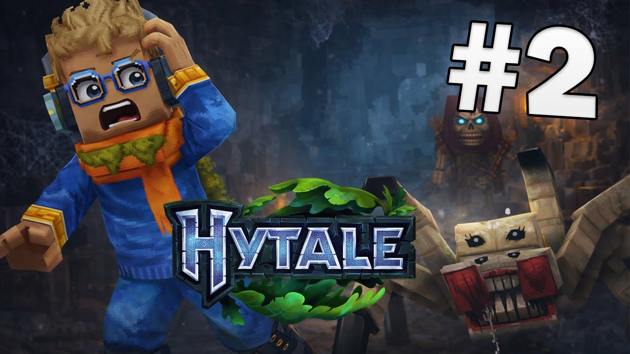 Hytale #2 - Jaskinia pełna potworów! 😱⚔️