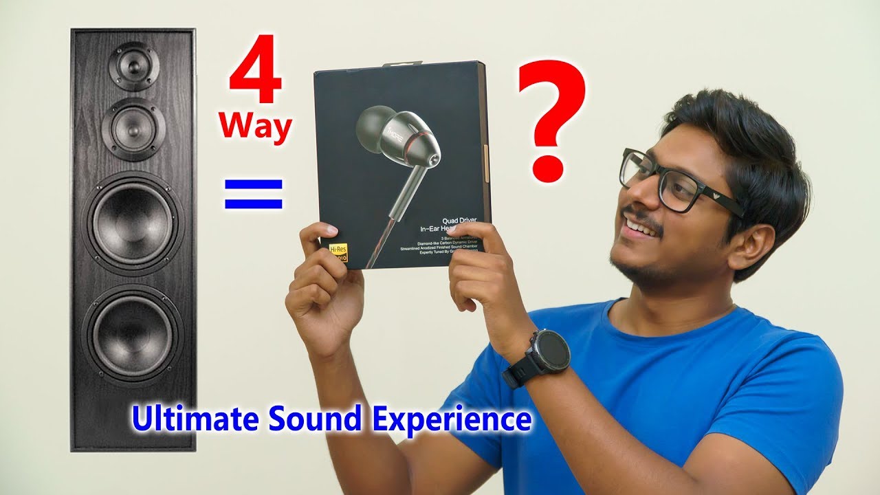 1More Quad Driver Earphones India Review | Sound like you've NEVER heard before...