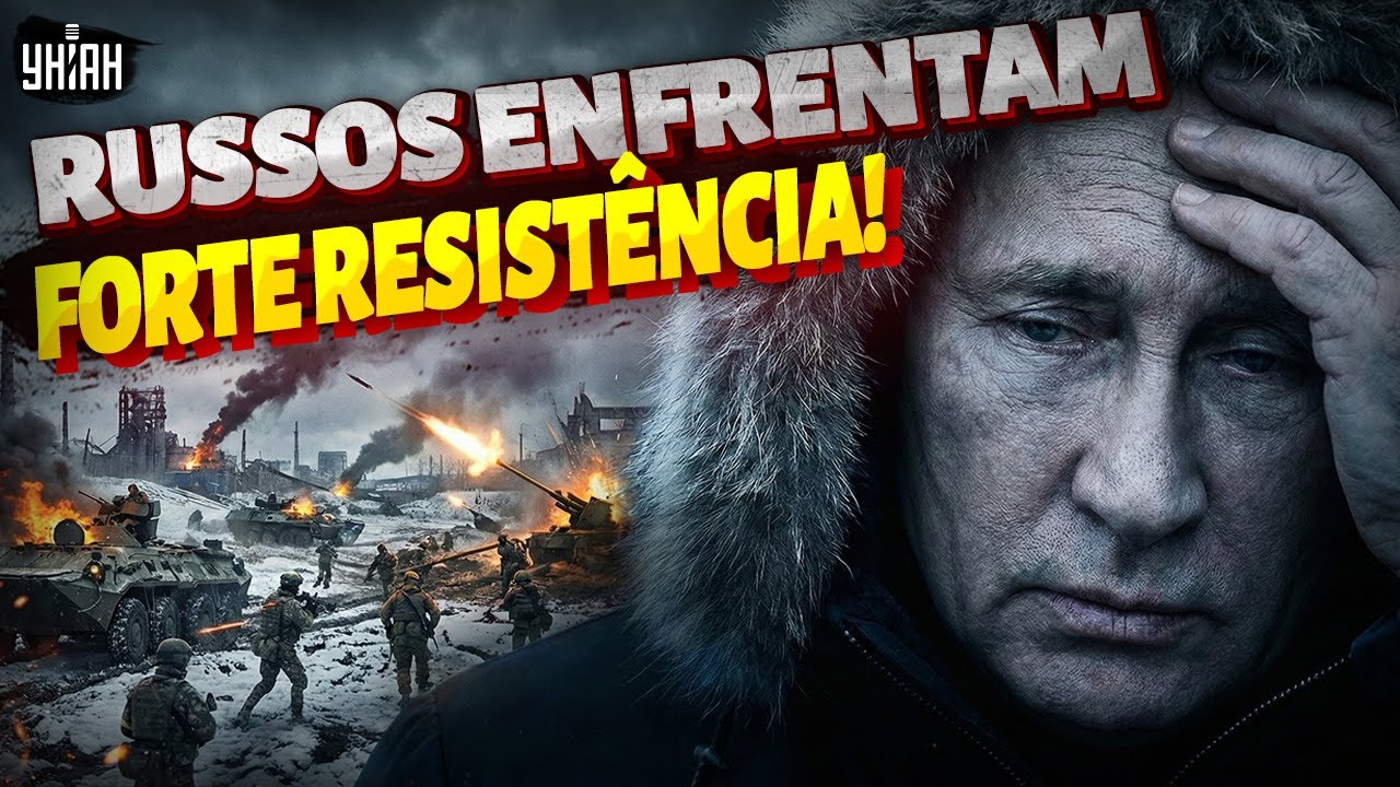 A infantaria de Putin foi ESMAGADA! Russos foram PARADOS no Donbas. A Ucrânia reage