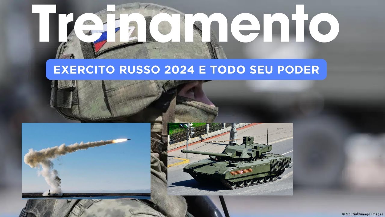 R&uacute;ssia mostrando todo seu poderio militar 2024 treinamento - Русская огневая мощь