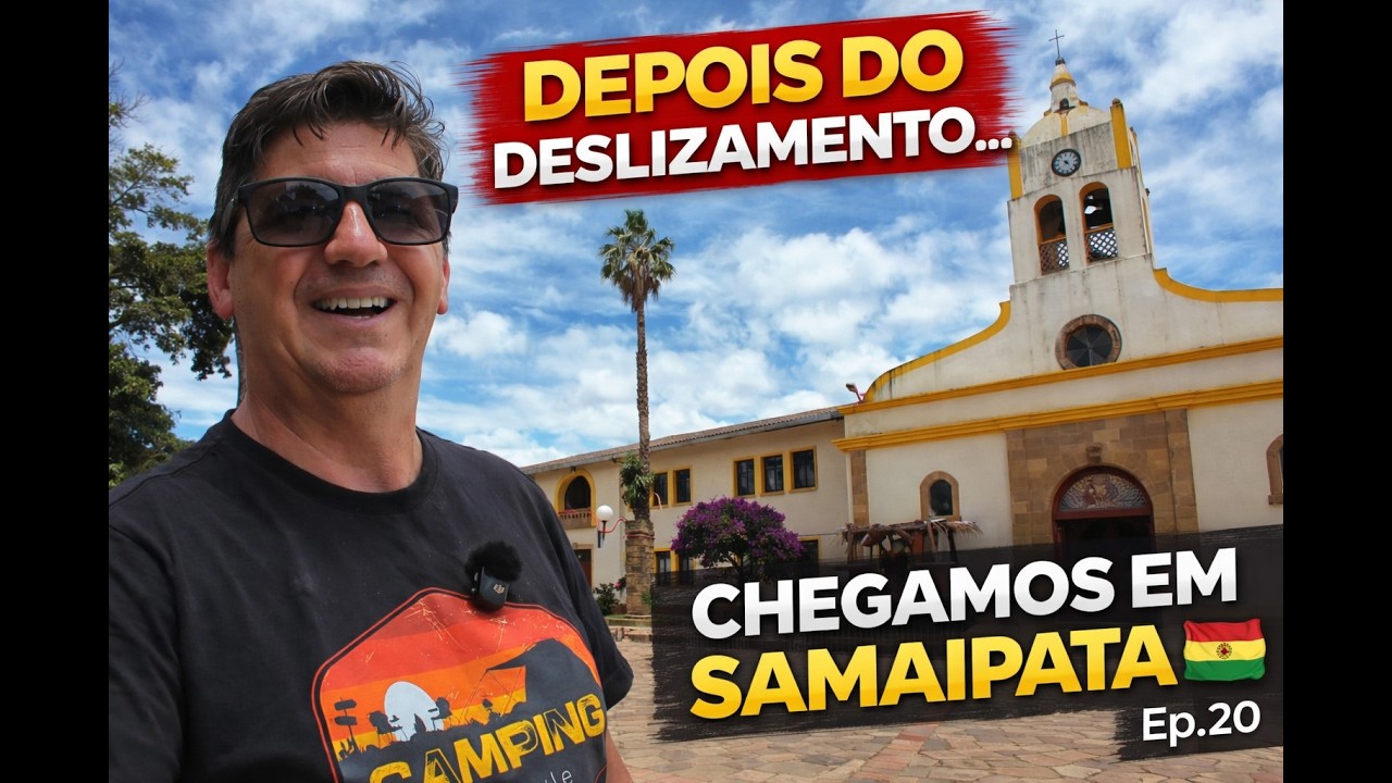 Finalmente Chegamos em Samaipata 🇧🇴 | Depois do Susto na Estrada | Ep. 20