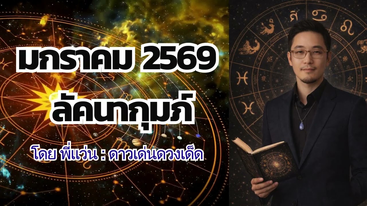 คำทำนายภาพรวมดวงชะตา ชาวลัคนาราศีกุมภ์ ในเดือนมกราคม 2569