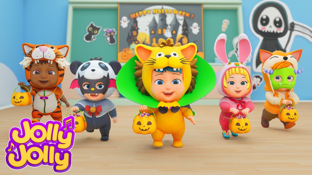 🎃Хэллоуин приближается🎃! 👻Уходи👻 + Еще | Jolly Jolly — учись и играй
