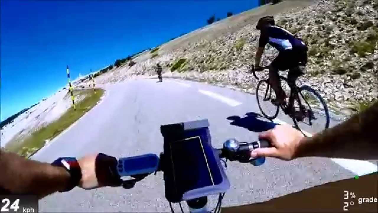 Climbing  Mont Ventoux on an ebike FAST