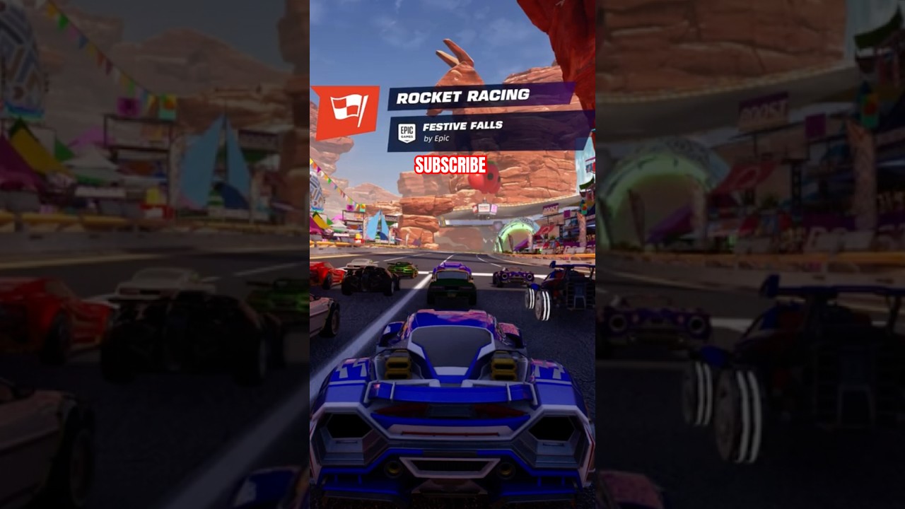 Fortnite: Rocket Racing Gameplay