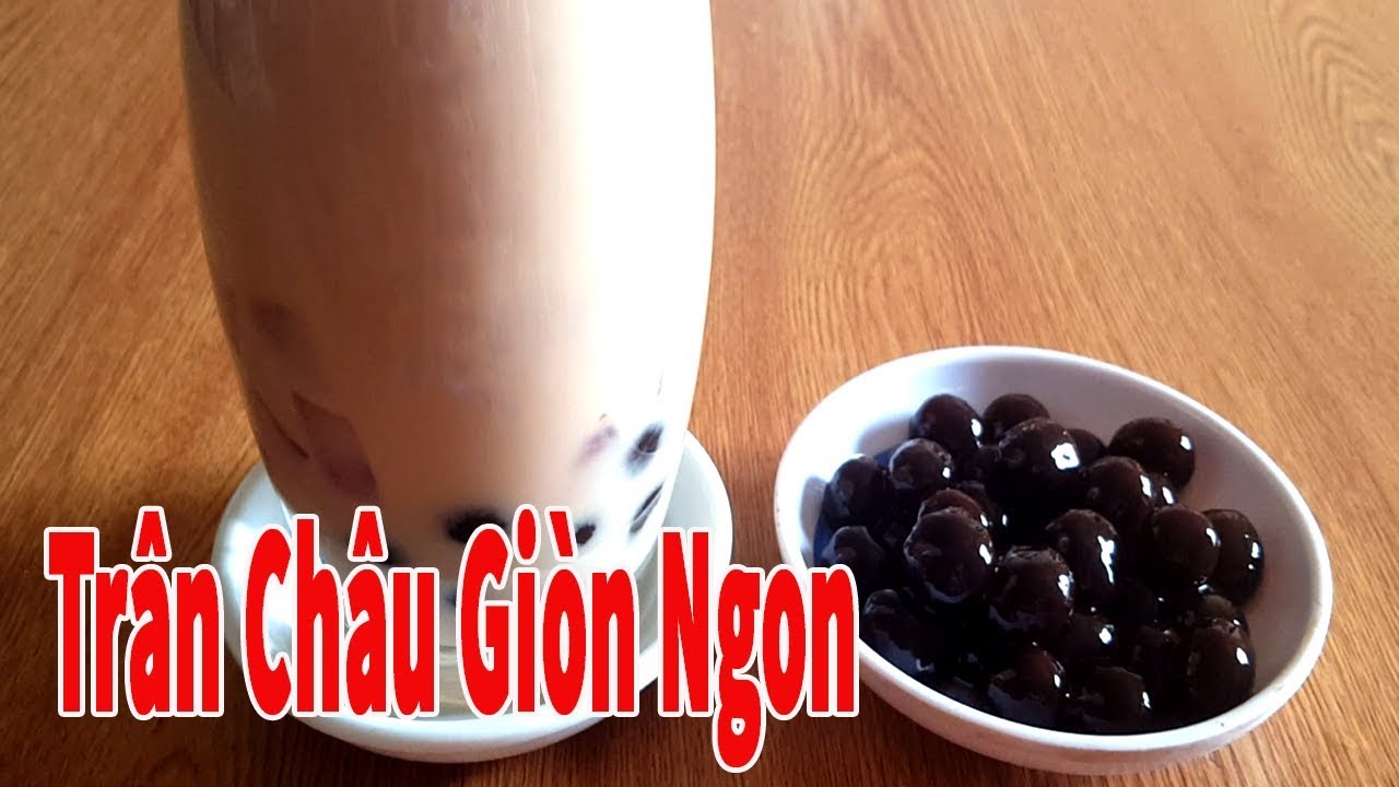 Cách Làm Hạt Trân Châu Đen Dai Giòn Đơn Giản Tại Nhà | Góc Bếp Nhỏ