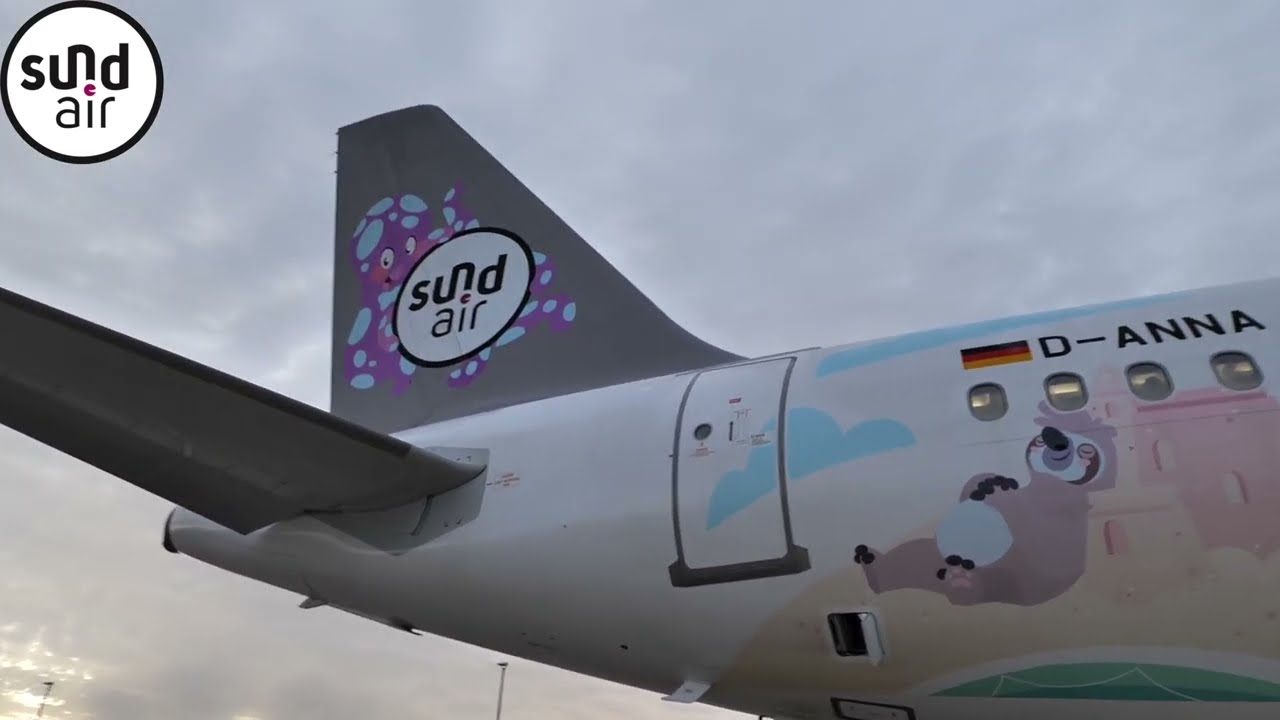 Sundair KSF FUE - Umlauf einer Flightcrew von Kassel nach Fuerteventura und zurück.