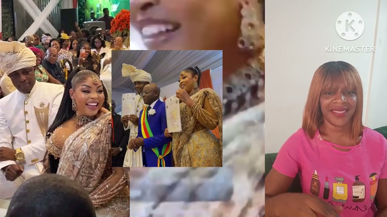 Incroyable mariage de Noël kenmoe et son mari Hilaire ont signé bien commun, Flore de Lille dépassé 