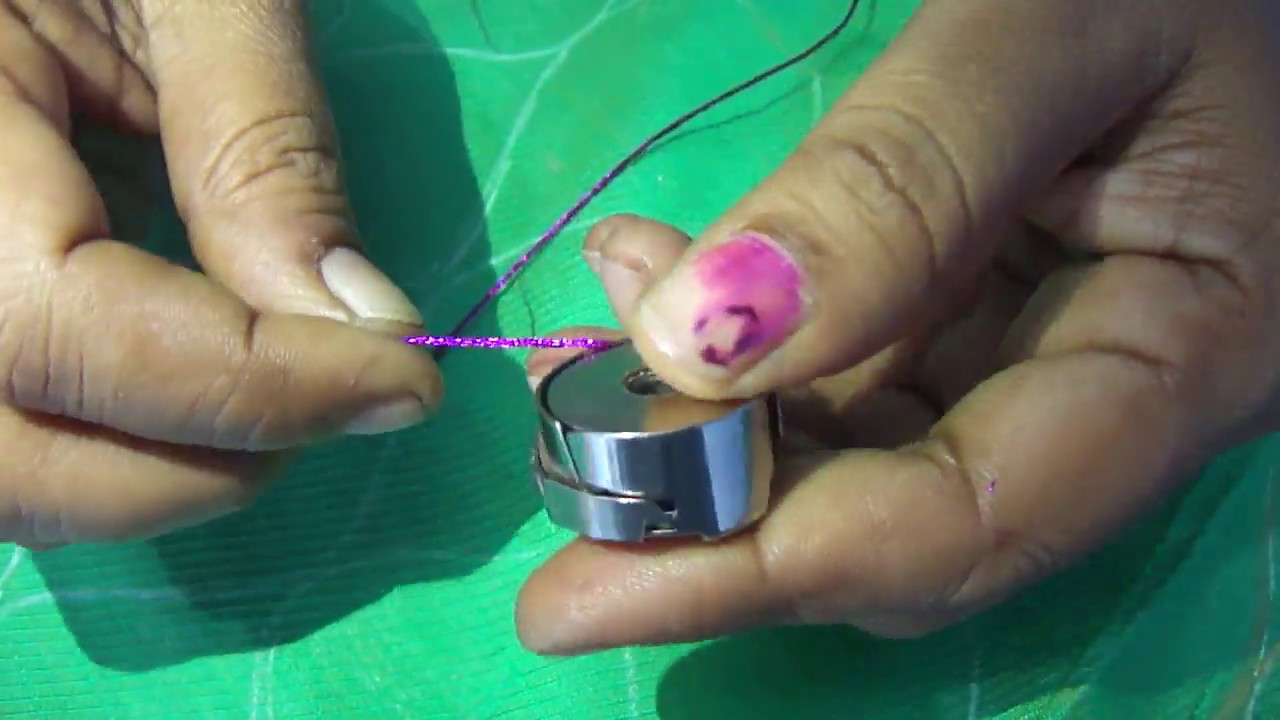 Normal Machine Embroidery Chudidar Neck Design with Mirror Work |சாதாரன தையல் மெஷினில் எம்பிராய்டரி