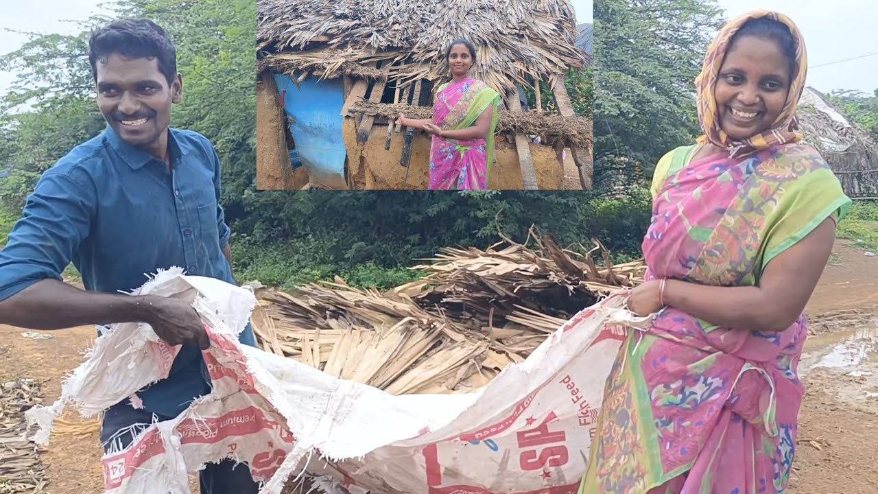 🛖కొత్తగా కాపురం పెట్టినప్పుడు మేము ఇష్టంగా కట్టుకున్న ఇల్లు ఈరోజు మా చేతులతోనే విప్పేస్తున్నాము😔.