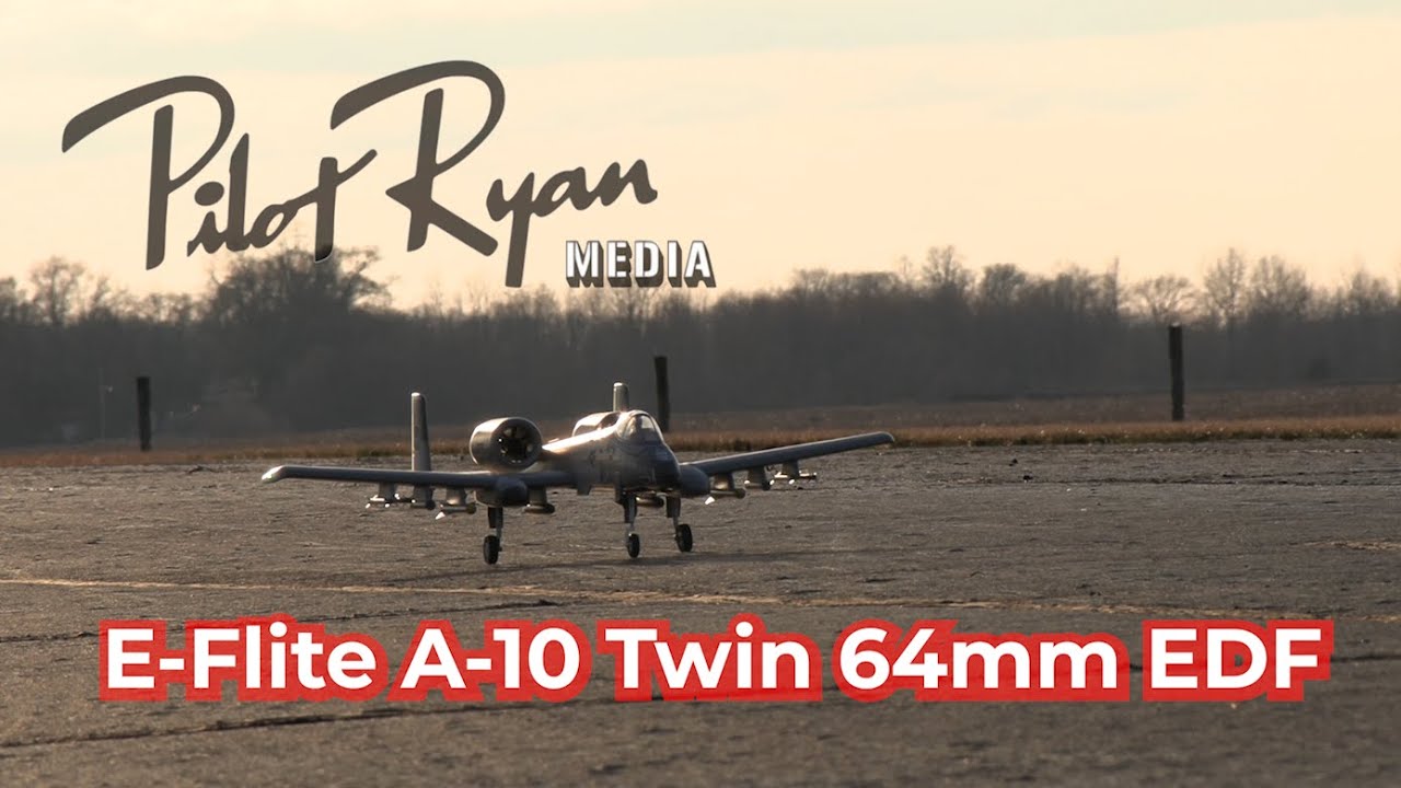 A-10 Thunderbolt II 64mm EDF BNF Basic with AS3X and SAFE Select Bobby K's First Flight