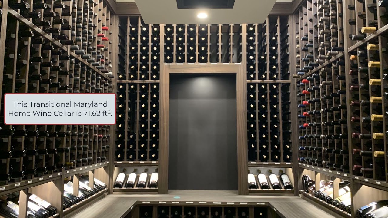 A First Look at an Incredible Transitional Home Wine Cellar!