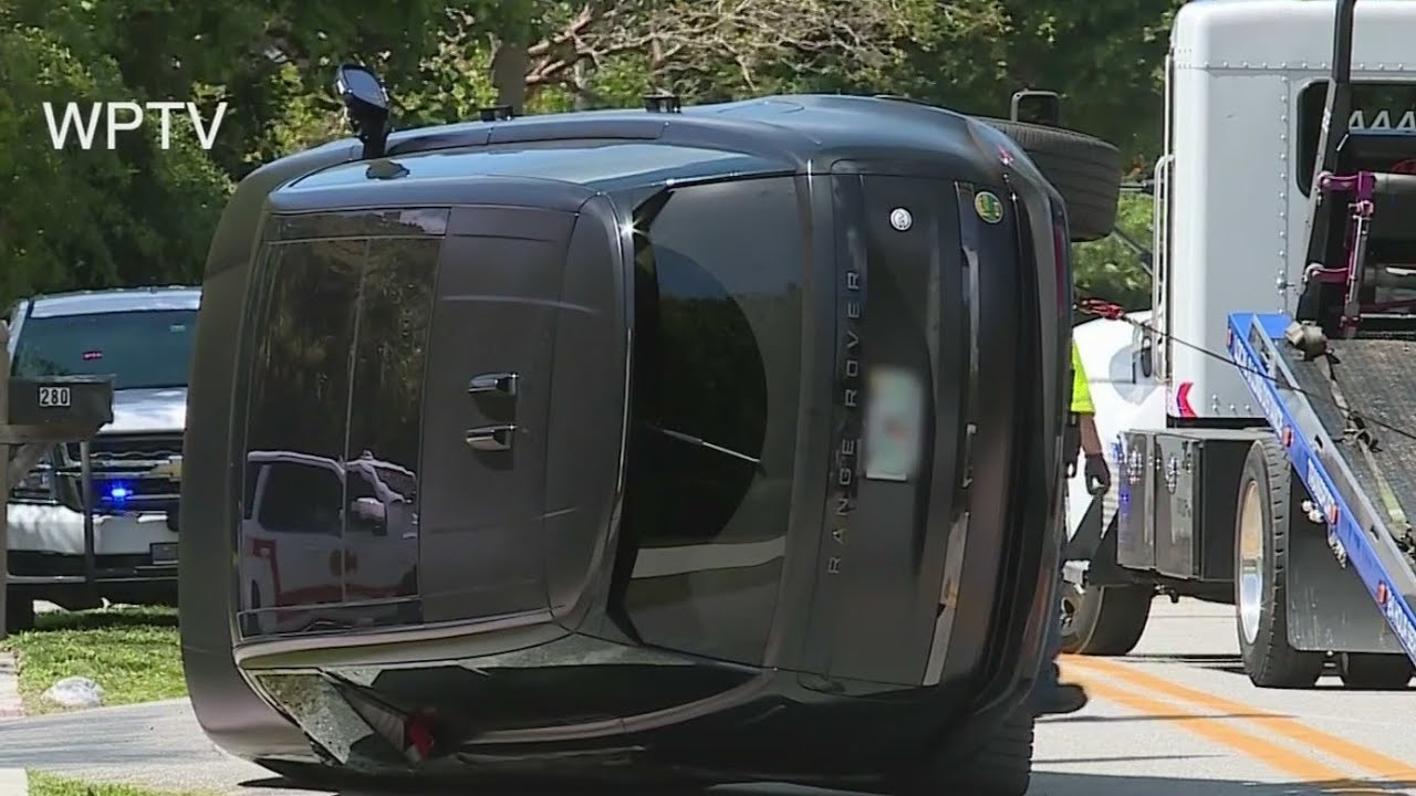 Tiger Woods arrested on DUI charges after rollover crash in Jupiter Island