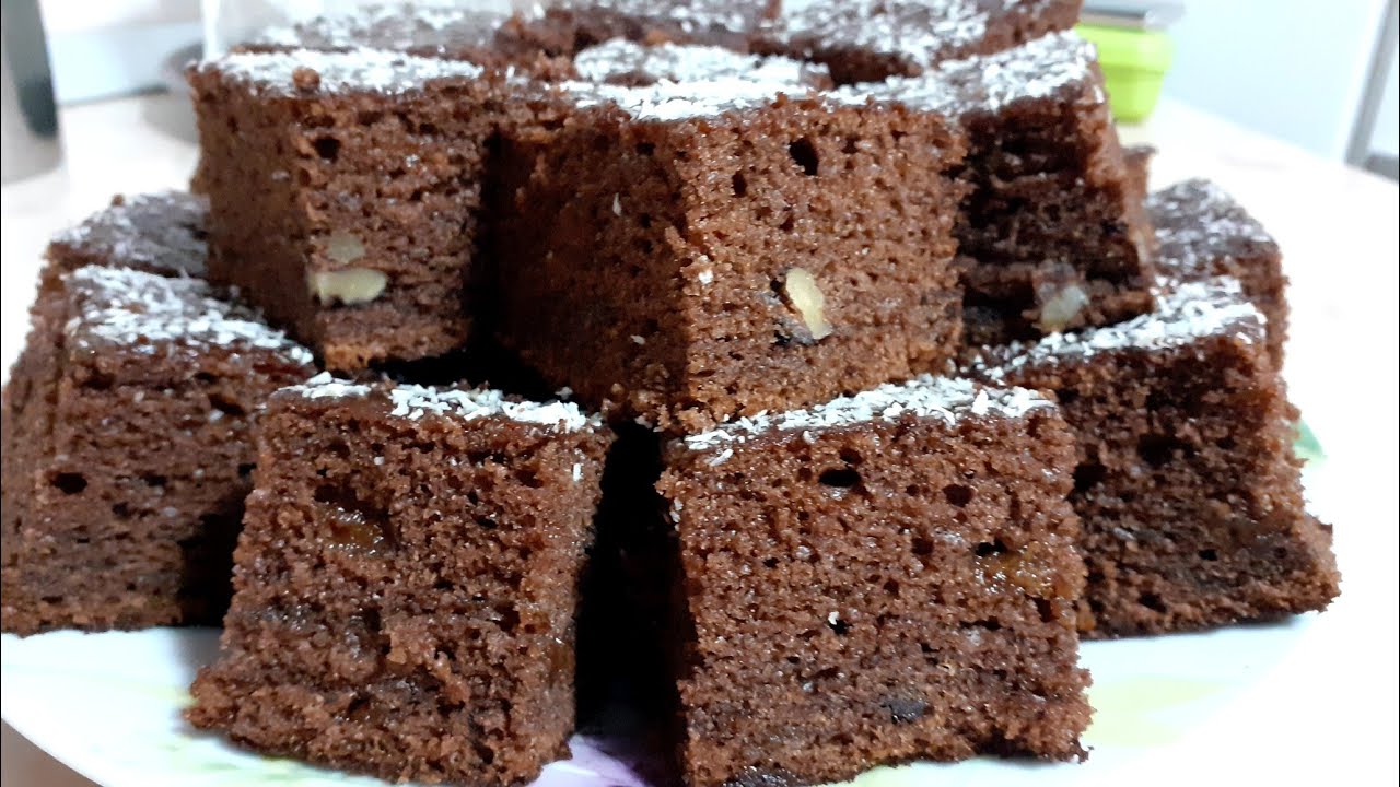 NEGRESĂ CU GEM DE CIREȘE-VEGANĂ(de post)|GĂTEȘTE UȘOR ȘI SĂNĂTOS