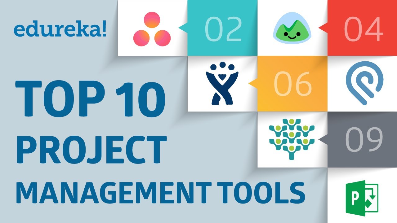 Top 10 Project Management Tools in 2024 | PMP Tools and Techniques | PMP&reg; Training Videos | Edureka