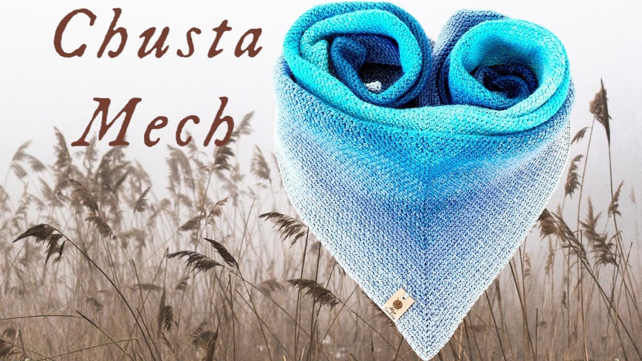 Chusta mech na szydełku - najlepsze tłumaczenie!!! / Moss stitch crochet shawl - best guides!