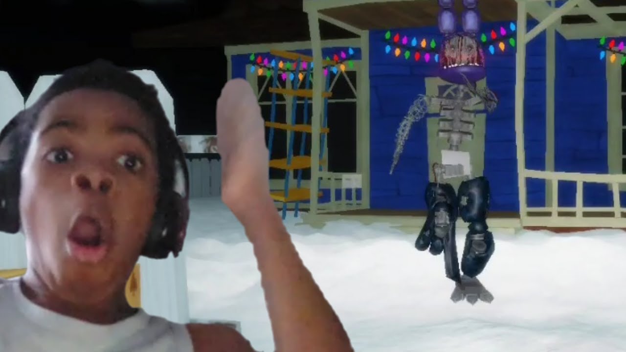 Bonnie is 5000 mph and he made me fly every jumpscare..