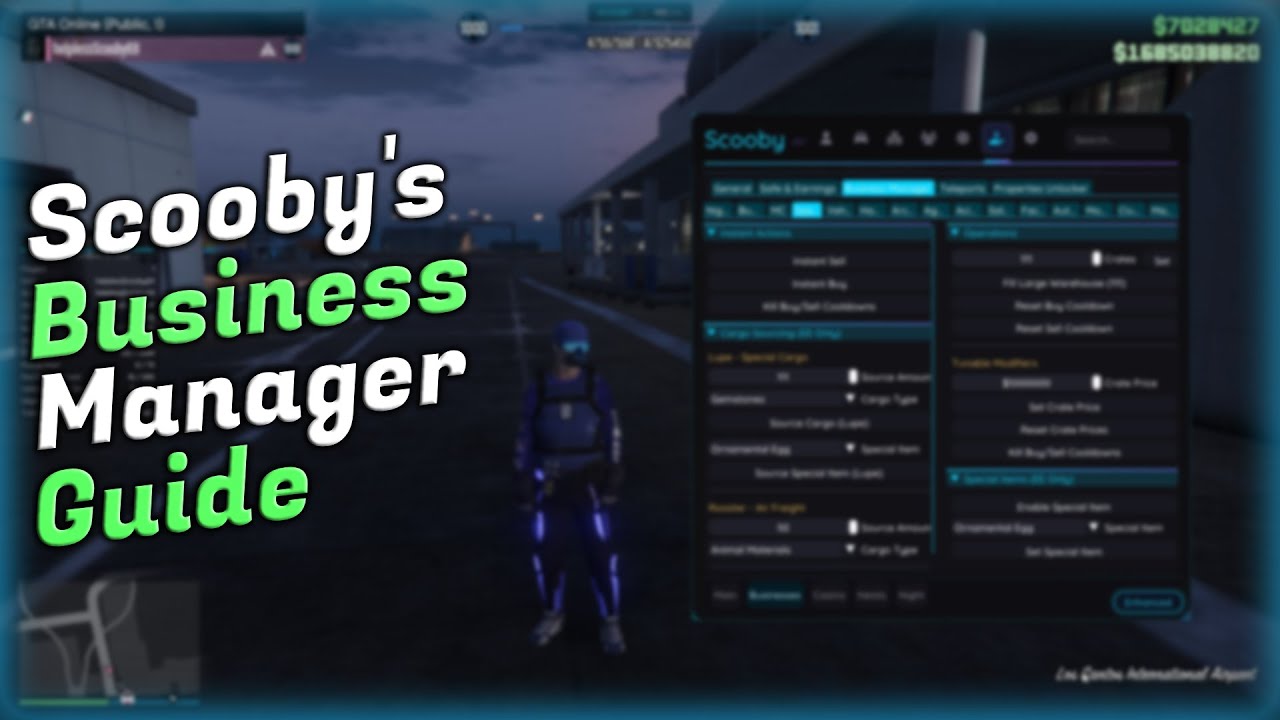 How To Use Scooby’s Business Manager & Make Millions | GTA 5 PC
