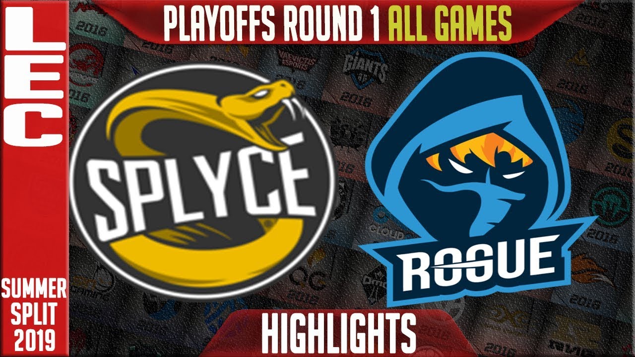 SPY vs RGE Highlights ALL GAMES | LEC Summer 2019 Playoffs Round 1 | Splyce vs Rogue