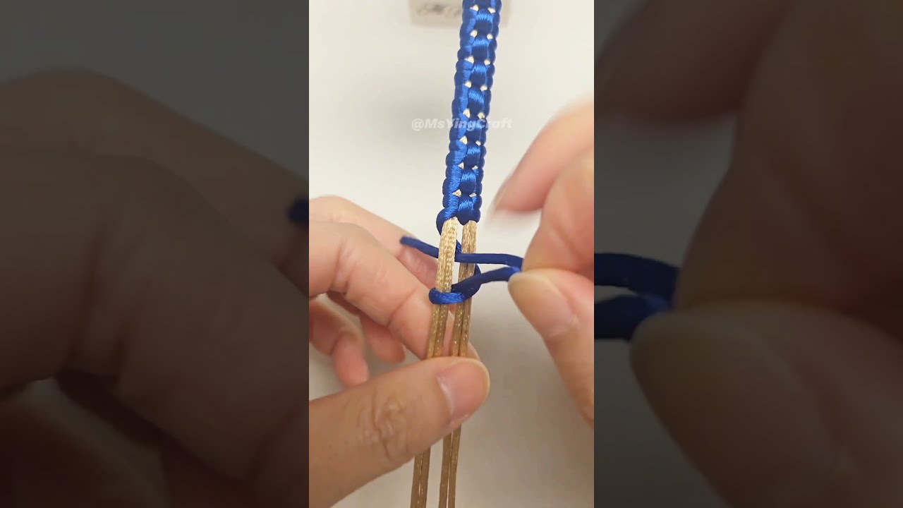 How to Tie Bowknot 2603050 Quick Macrame Tutorial #shortstutorial #knot #diy#handmade #macrame