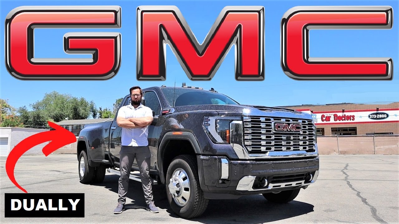 GMC Sierra 3500 Denali 2024 года (с двойным приводом): самый сбалансированный дизельный грузовик