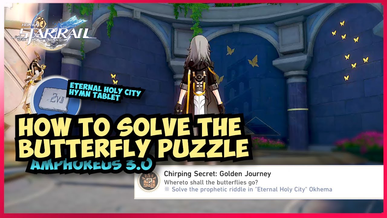How to solve the Butterfly nymph Puzzle [Amphoreus] Honkai Star Rail 3.0