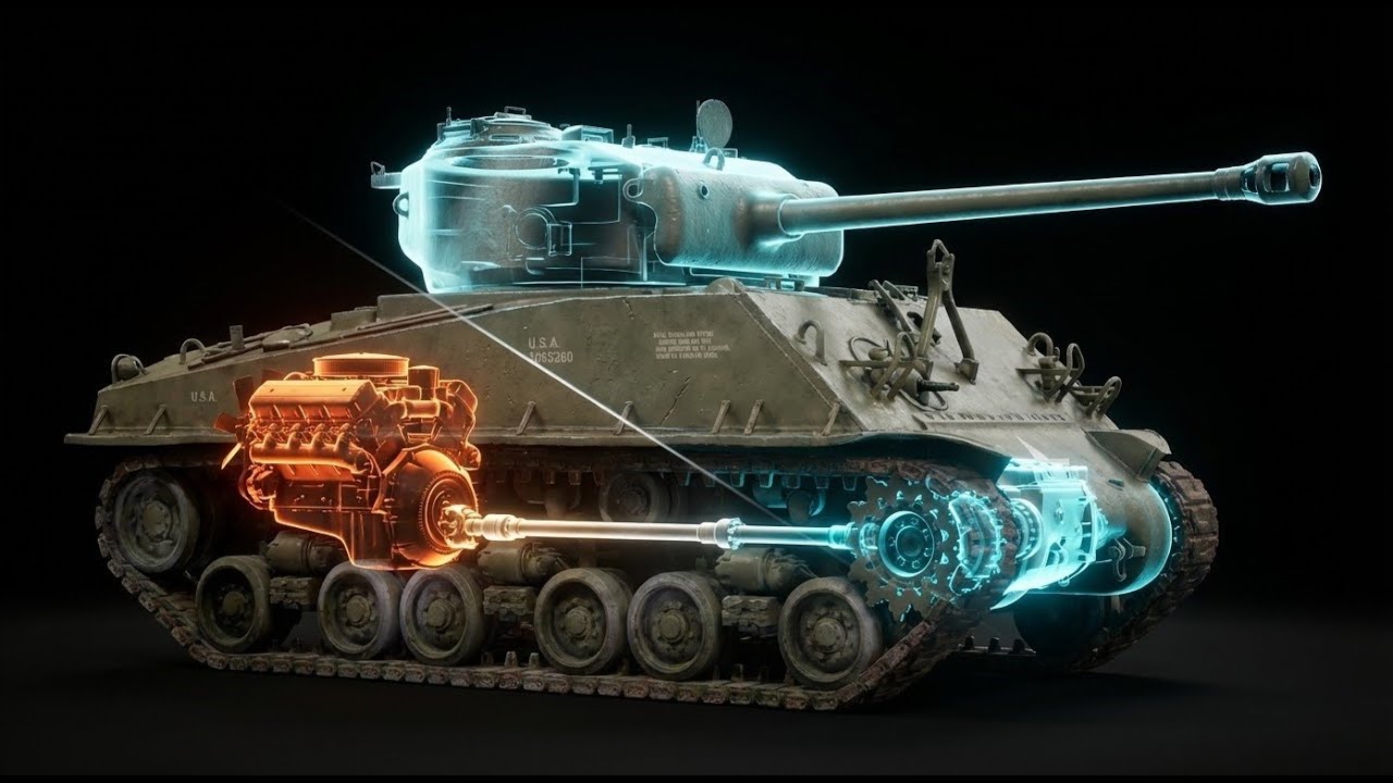 Inside the Sherman Easy Eight