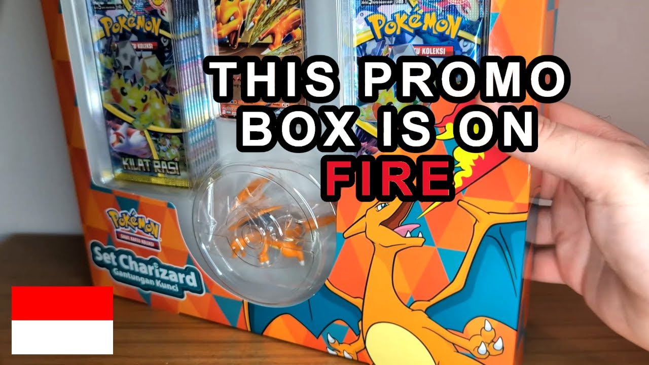 Will I pull a Charizard card from this Indonesian Charizard EX promo box? #pokemoncards