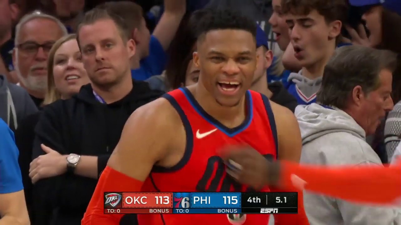 Oklahoma City Thunder vs Philadelphia 76ers : January 19, 2019