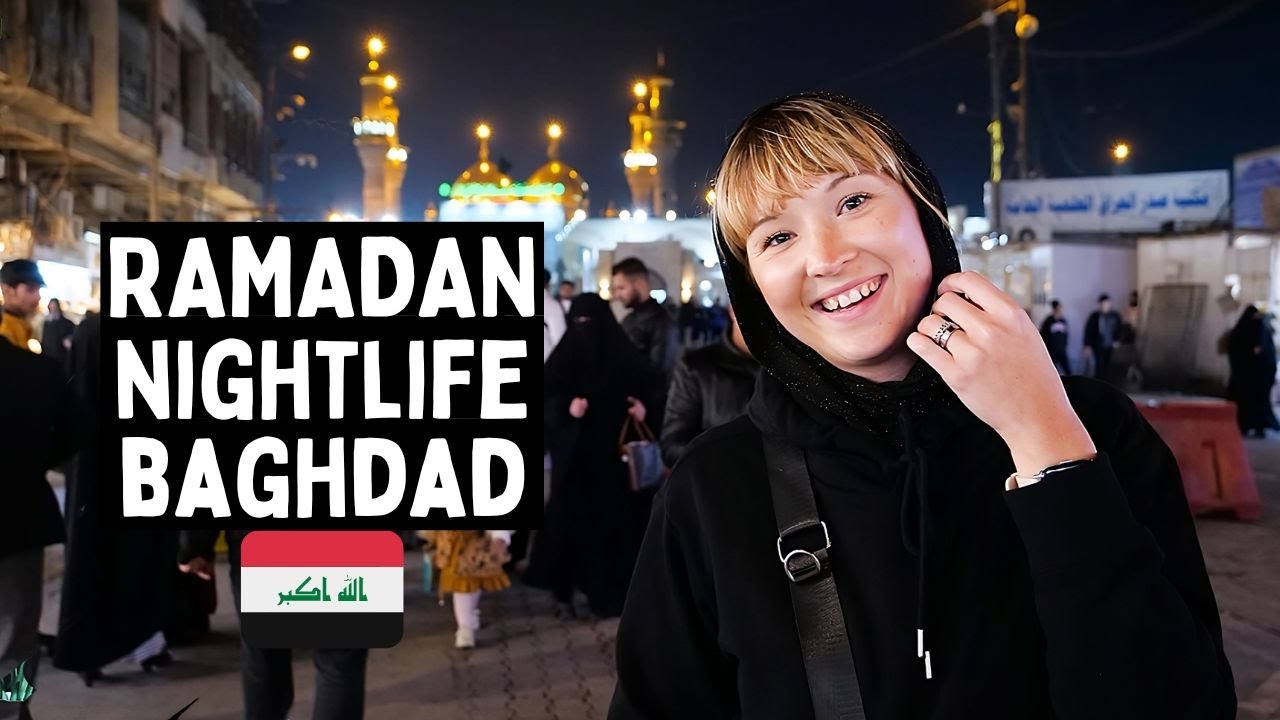 SOLO in BAGHDAD at NIGHT 🇮🇶 (Ramadan at Kadhimiya Shrine)