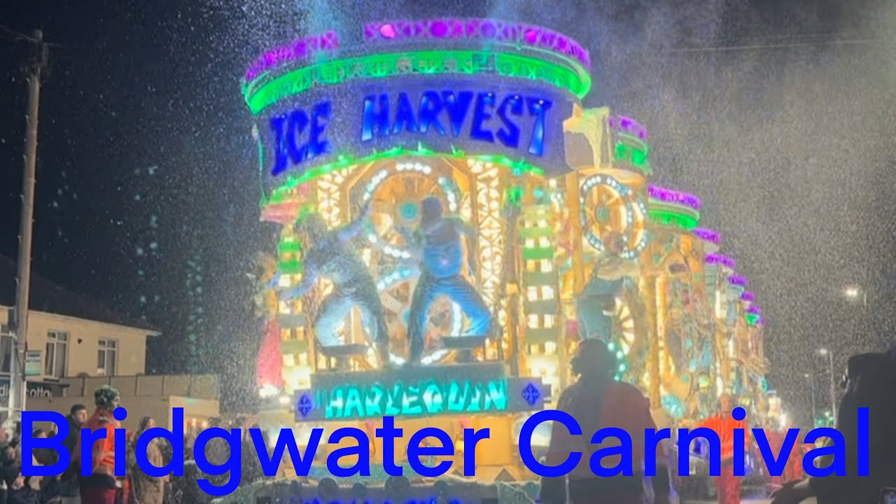 Bridgwater carnival 2025 all 44 carts
