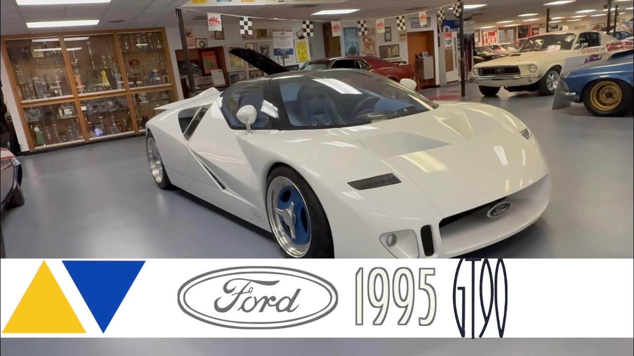 Ford GT90 1995 года: Видение Ford будущего, которого так и не стало | #fordgt90 #ford #conceptcar